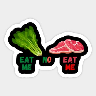 Vegan Knows What To Eat Sticker